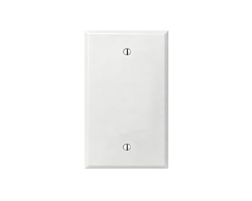 American-Style One-Gang Blank Wall Plate