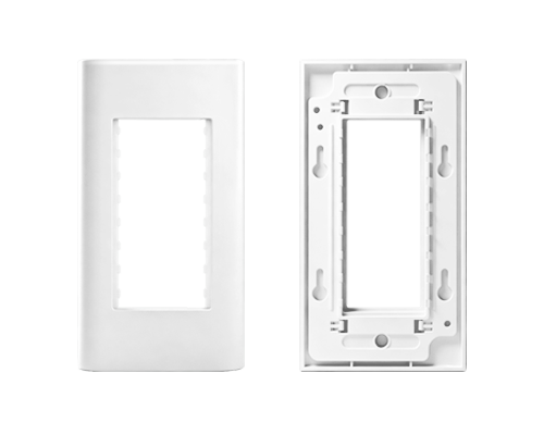French-Style 80×150mm Wide Universal Faceplate Frame