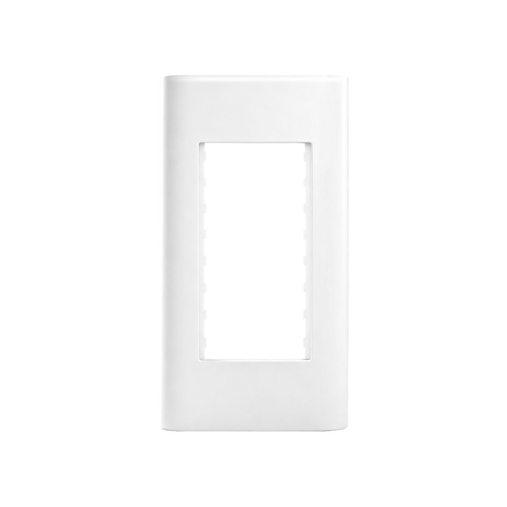 French-Style 80×150mm Wide Universal Faceplate Frame