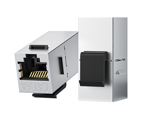 CAT.6A-FTP RJ45 Inline Coupler