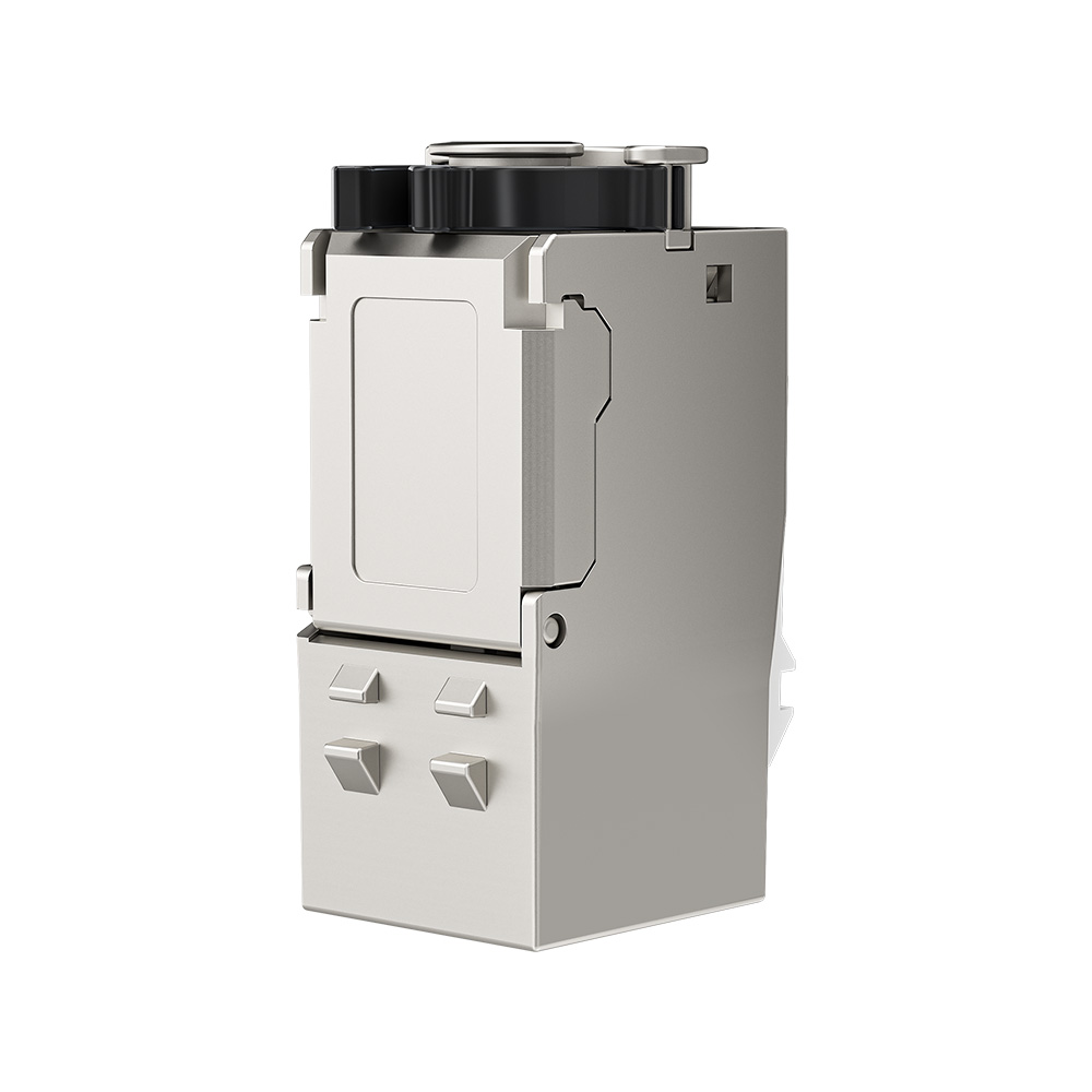 Protected Shielded Toolless RJ45 Keystone Jack