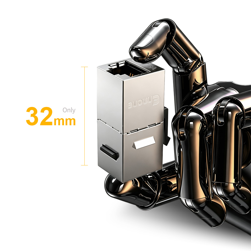 Multi-Category Shielded RJ45 In-Line Coupler