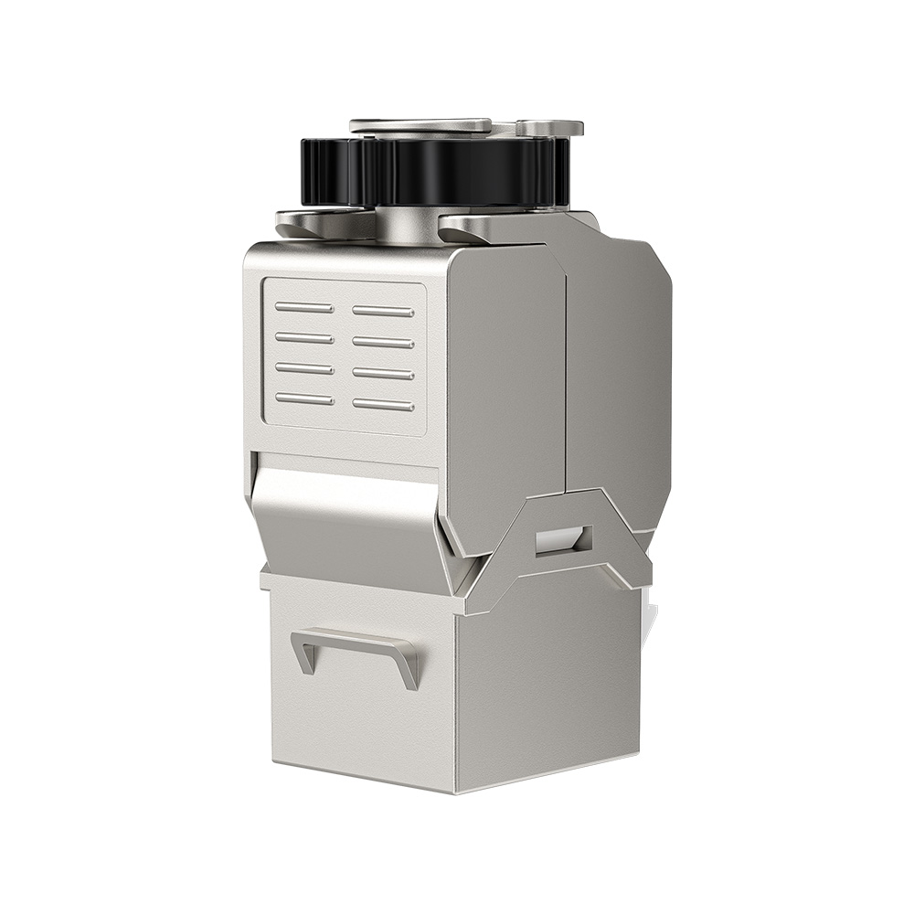High-Speed Shielded Toolless RJ45 Keystone Jack