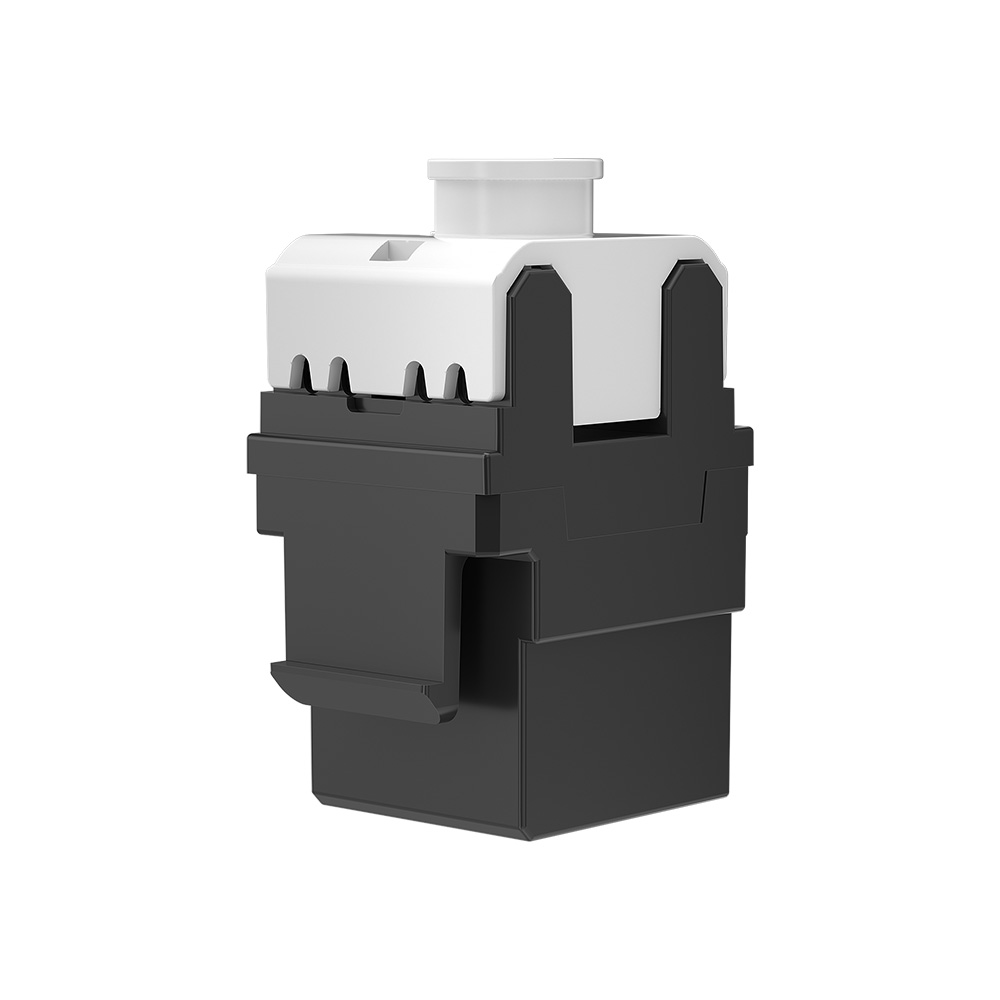 180° Toolless UTP RJ45 Keystone Jack