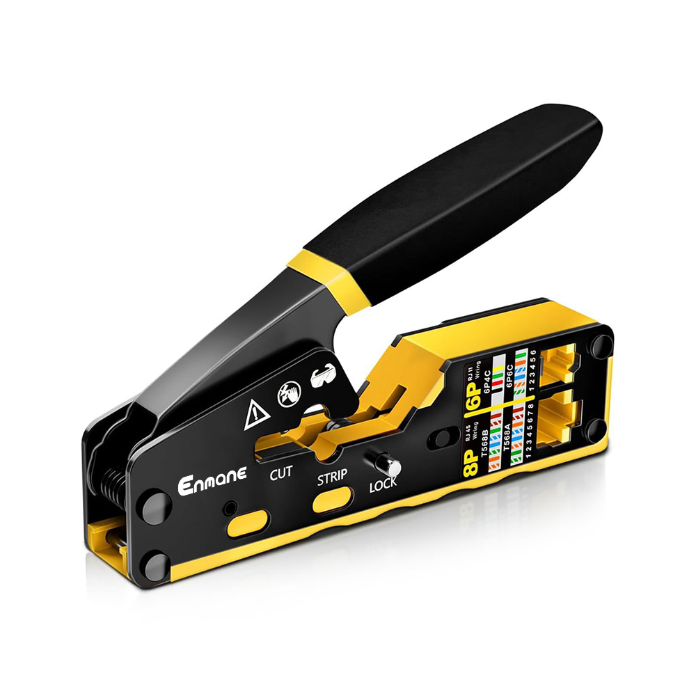 8P/6P Pass-through Crimp Tool