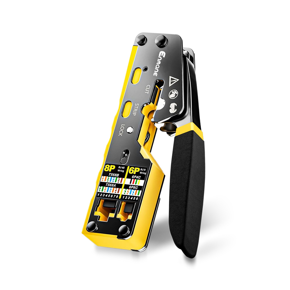 8P/6P Pass-through Crimp Tool