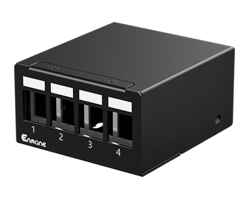 1U 4 Port-FTP Blank Patch Panel