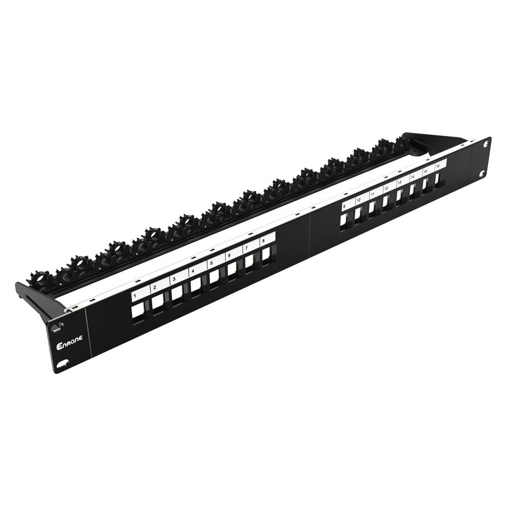 1U 16 Port-FTP Blank Patch Panel
