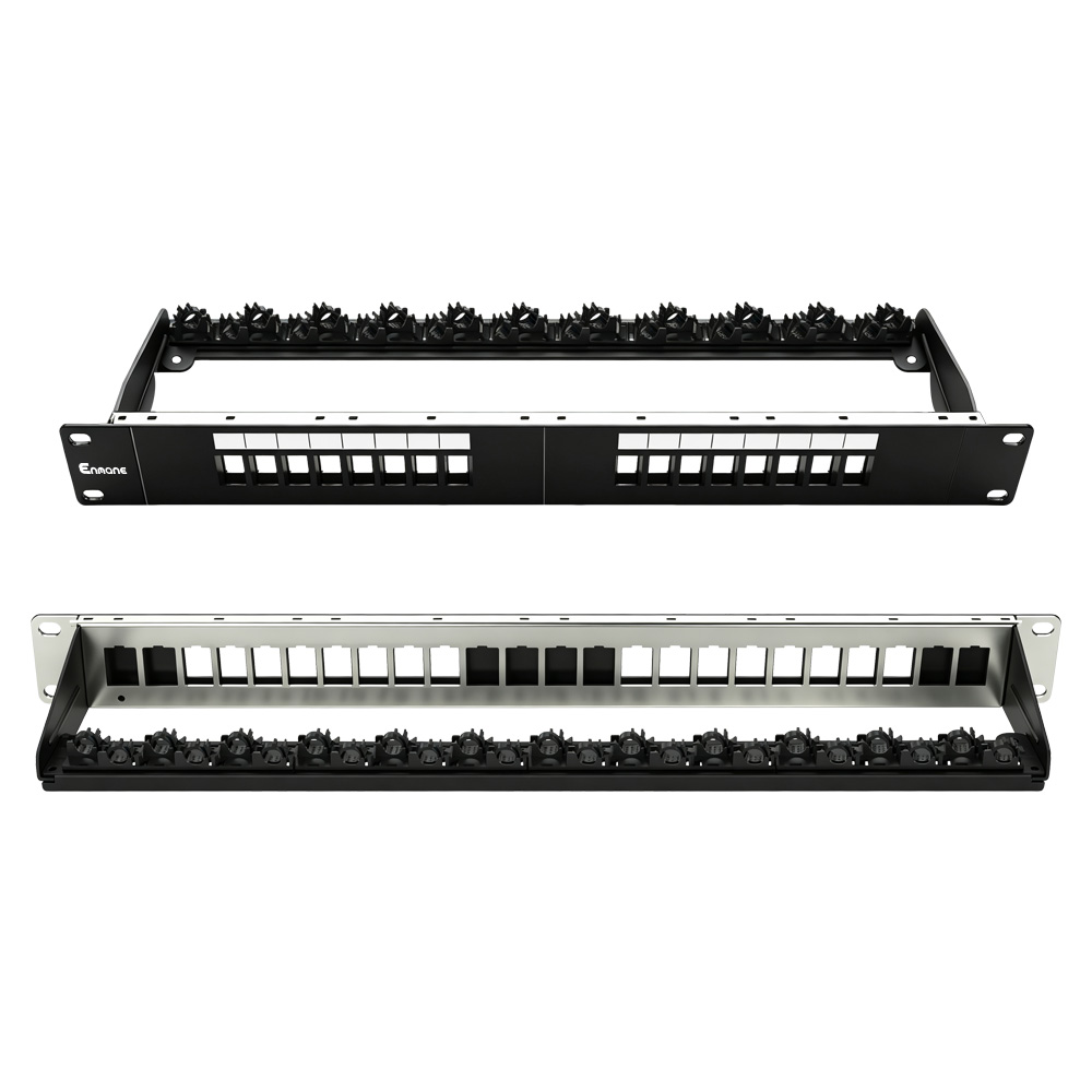 1U 16 Port-FTP Blank Patch Panel