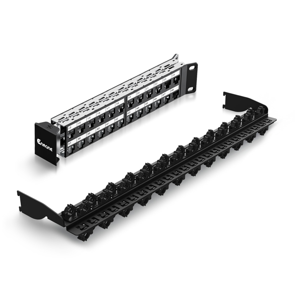 1U 48 Port-FTP Blank Patch Panel