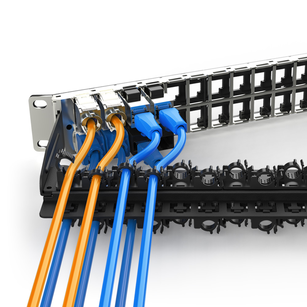 1U 48 Port-FTP Blank Patch Panel