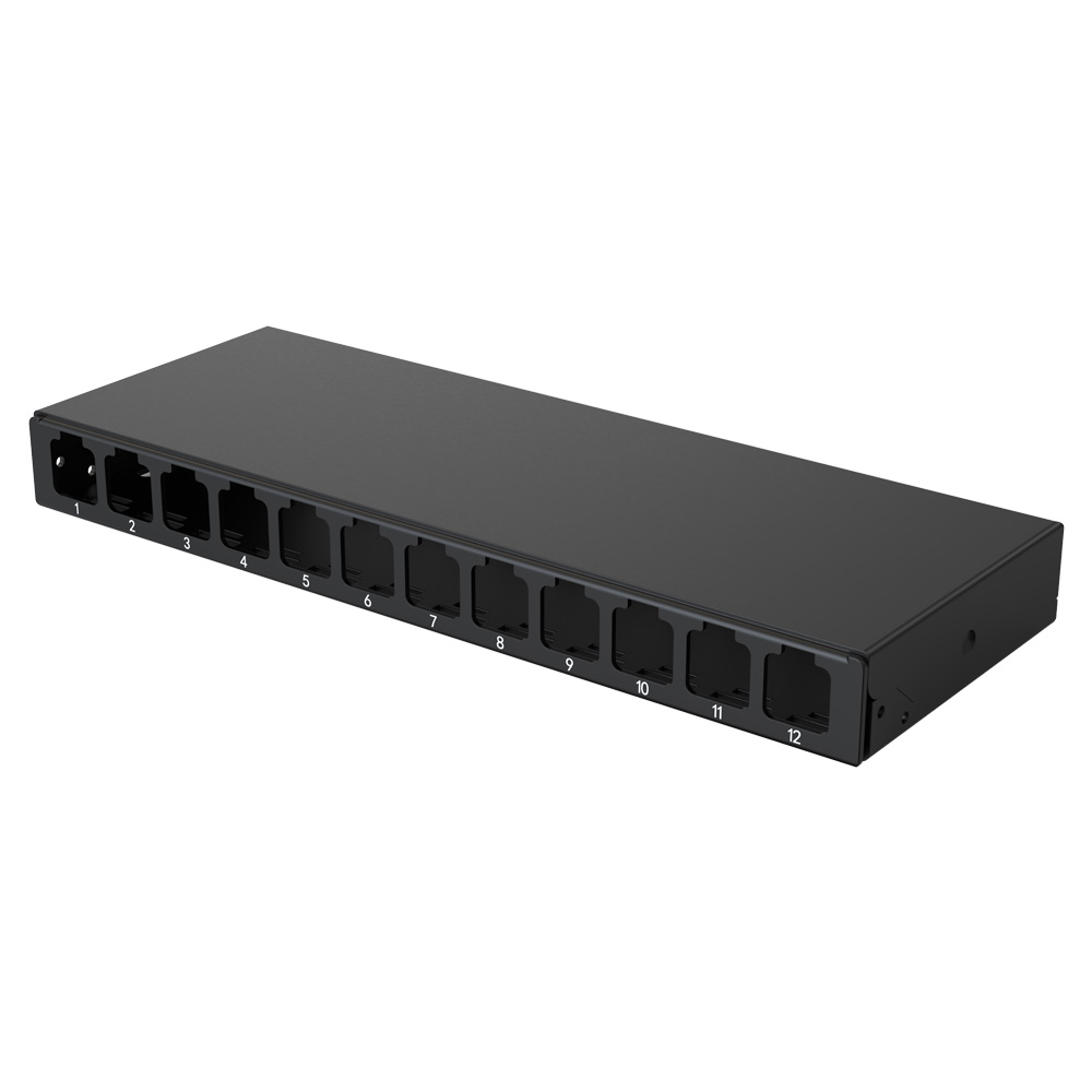 0.5U 12 Port-Blank Patch Panel
