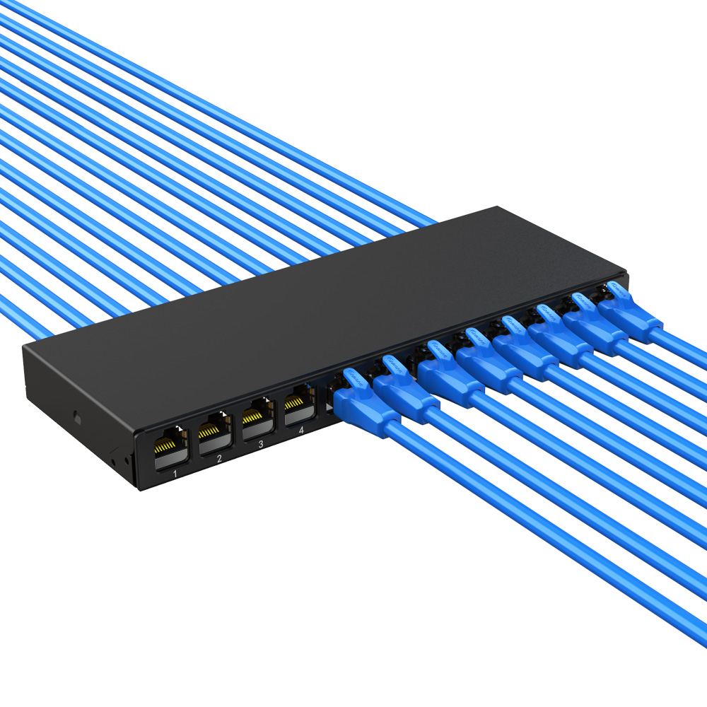 0.5U 12 Port-Blank Patch Panel