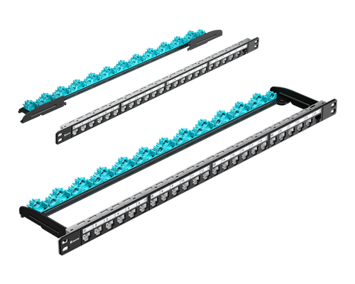 0.5U 24 Port-FTP Blank Patch Panel