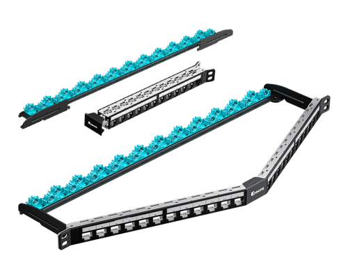 0.5U 24 Port-FTP Blank Patch Panel