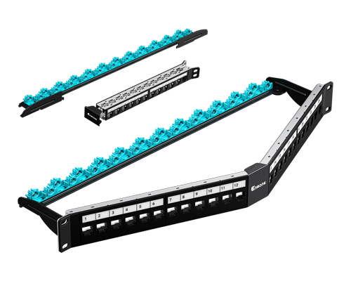 1U 24 Port-FTP Blank Patch Panel
