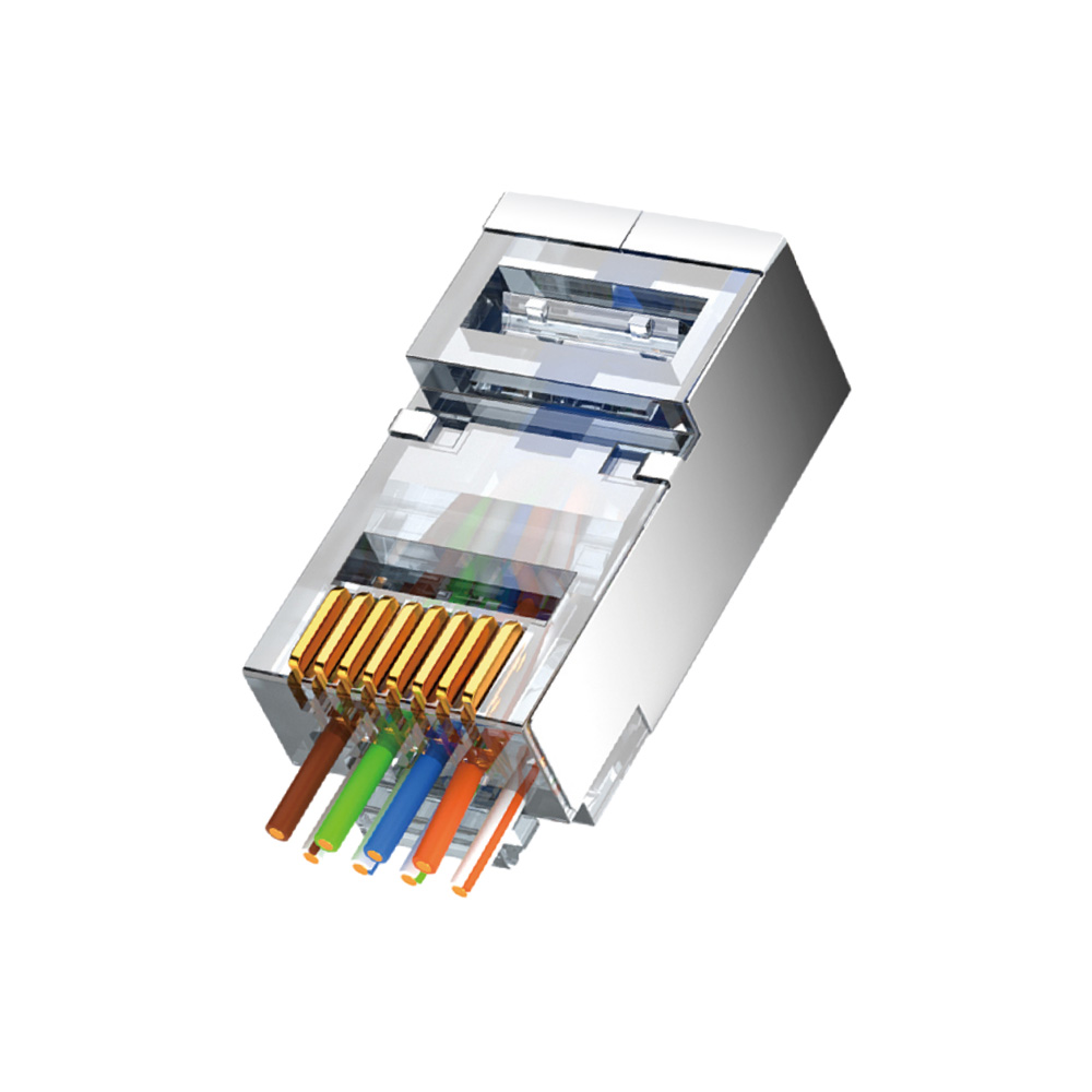 Shielded 8P8C FTP RJ45 Modular Plug