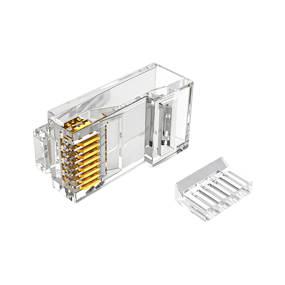 Unshielded 8P8C UTP RJ45 Modular Plug with Load Bar
