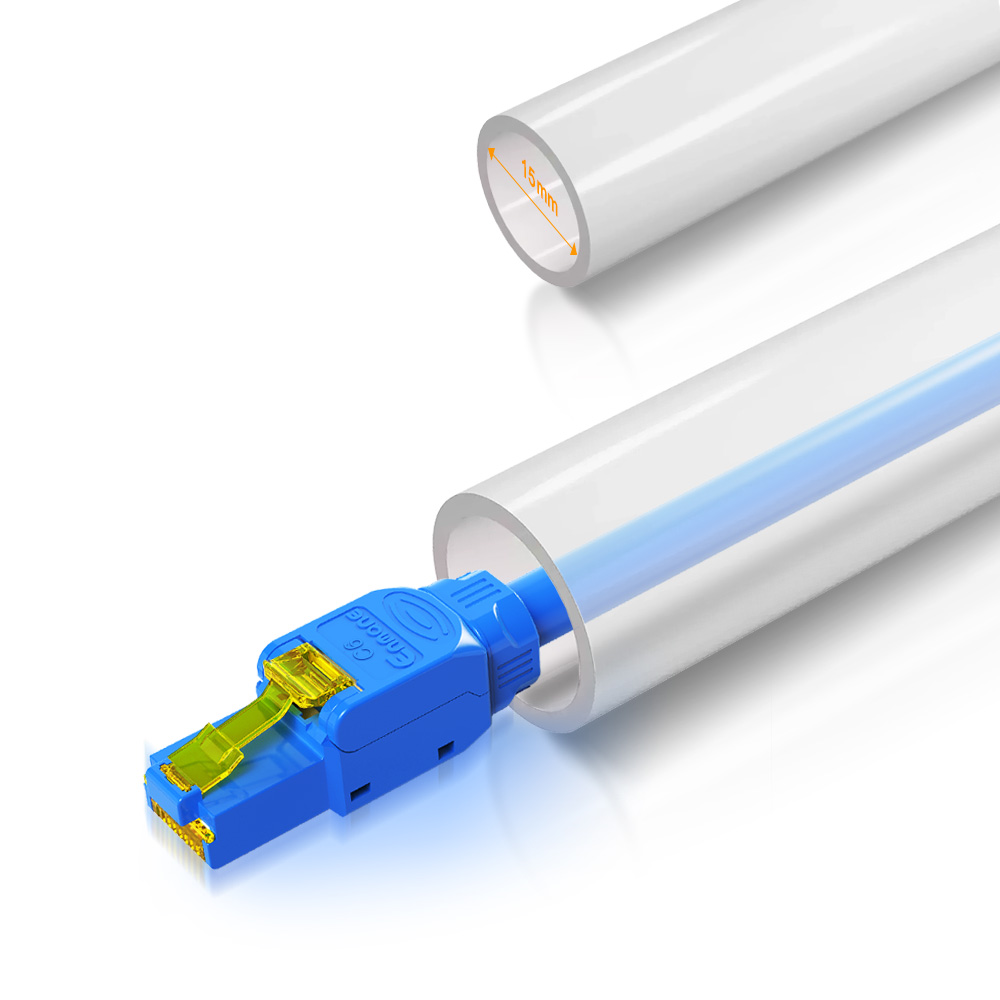 Ultra-Short Toolless CAT.6A UTP RJ45 Modular Plug