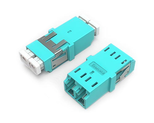 LC/APC Duplex Fiber Optic Adapter